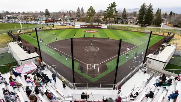 The University of Montana Grizzly softball team defeats Portland State at a home game on March 29, 2026 in Missoula, MT.