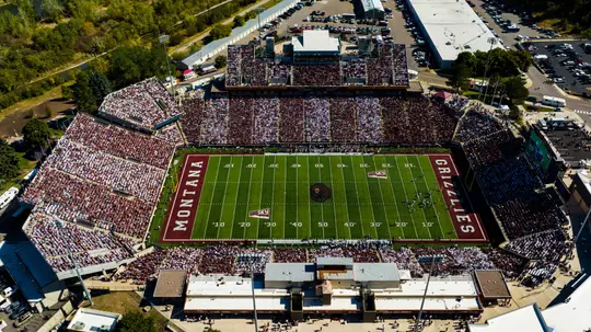 Washington-Grizzly Stadium on September 21, 2024 in Missoula, Montana.