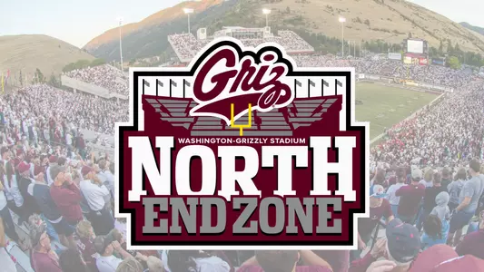 A wide angle shot of the Griz football team taking on an opponent inside Washington Grizzly Stadium under the lights.