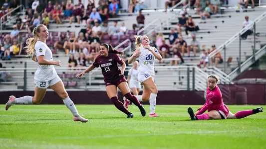 The University of Montana Grizzlies take on the Lethbridge Pronghorns at South Campus Stadium on August 27th, 2026, in Missoula.