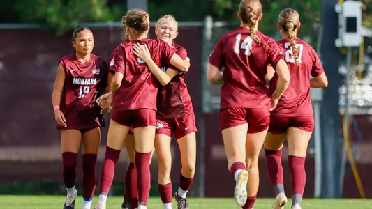 The University of Montana Grizzlies take on the Lethbridge Pronghorns at South Campus Stadium on August 27th, 2026, in Missoula.