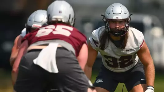 Scenes from the Montana Grizzlies practice at Dornblaser field on Monday, August. 3, 2026.