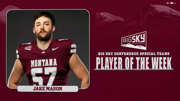 Jake Mason Special Teams Player of the Week