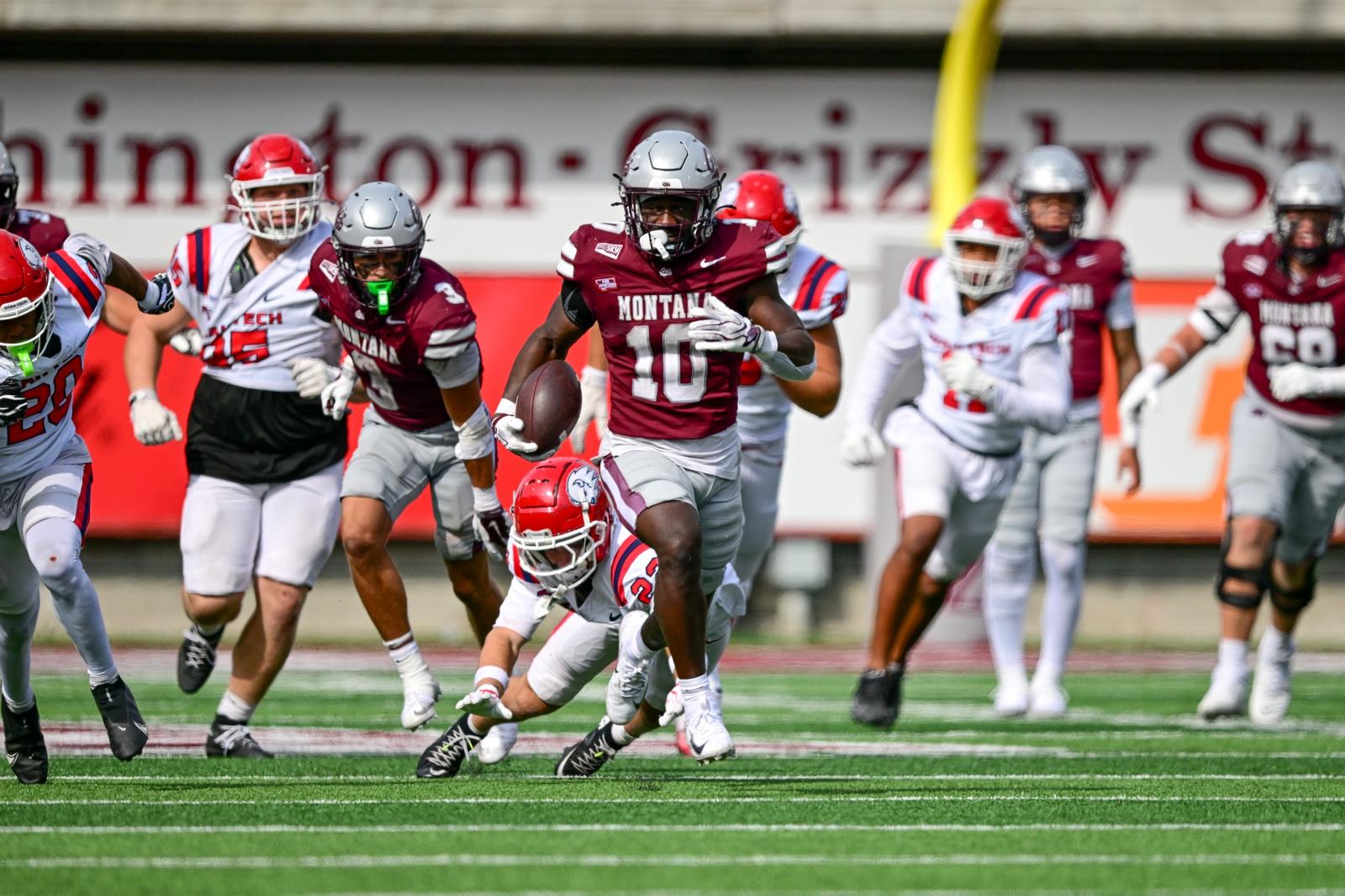 Montana football: Gillman races to more records in Griz win over ‘Blazers