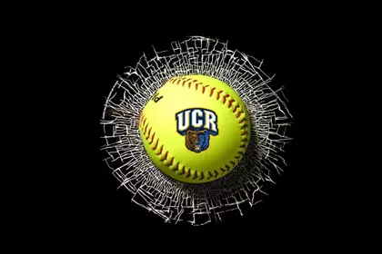 UCR Softball Crashing Into Window