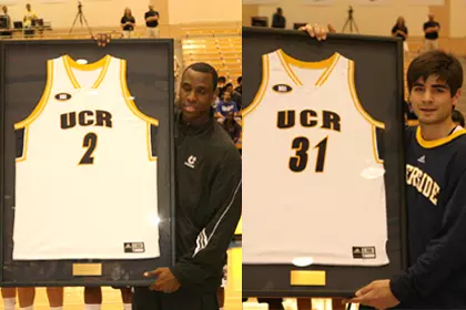 Scott and Soto on Senior Nite