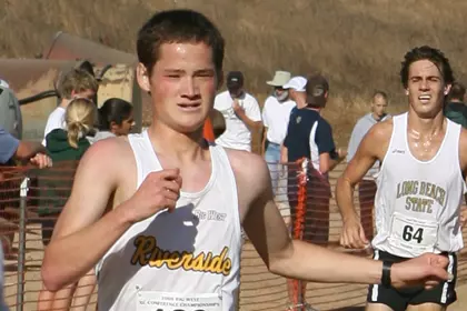 Steven Crum Crossing FInish Line