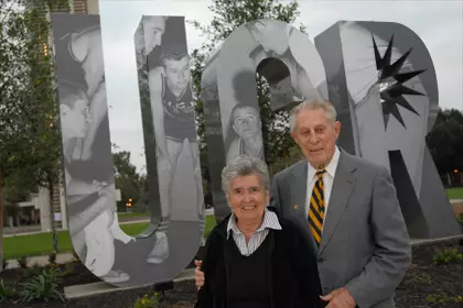 Dr. Frank Lindeburg and wife Cora
