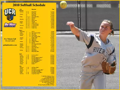 2010 Softball Schedule Wallpaper 420