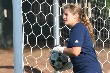 Jessica White In Goal