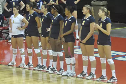 Volleyball Travels North As Conference Play Reaches Midway Point Image