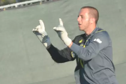 Nick Goldreich In Goal