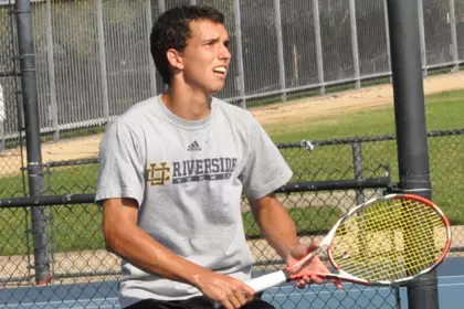 Highlanders Men's Tennis Hangs Tough In 5-2 Loss At Pacific Image