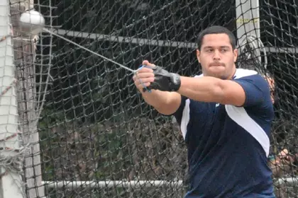 Caleb Stuart Hammer Throw