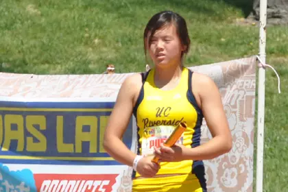 Angela Liou 4x100m Relay Pre Race
