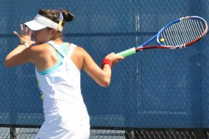 UC Santa Barbara Sweeps Women's Tennis, 7-0, In Big West Action Image