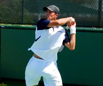 Roberts Wins Singles Match For Men's Tennis At ITA Southwest Regional Championship Image