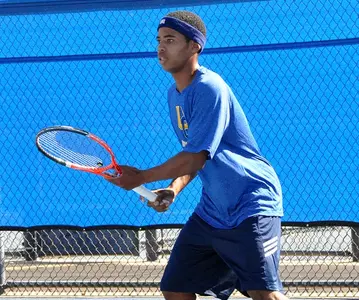 Men's Tennis Outlasts Northern Arizona, 4-3, In Victory Image