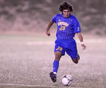 Men's Soccer Falls 3-2 In Double Overtime To Cal State Fullerton Image