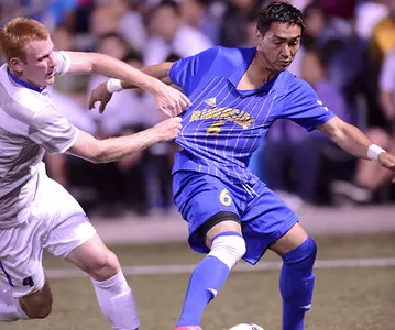 Men's Soccer Remains Unbeaten With 0-0 Tie At San Diego Image