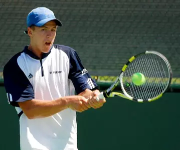 Men's Tennis Wins Five Singles Matches On Last Day Of Pre-Regional Image