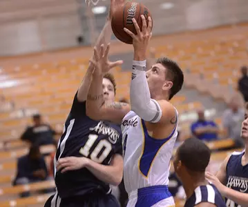 Men's Basketball Erases 13-Point, First-Half Lead But Air Force Picks Up 61-53 Win Image