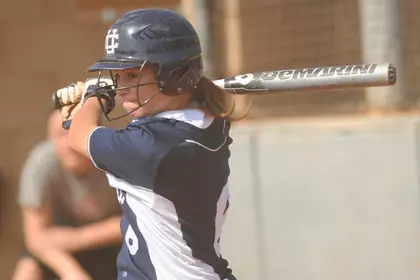 Softball Defeats Saint Joseph's 2-1 But Falls 15-6 To Michigan State Image