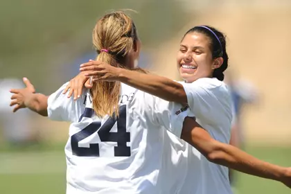 Lindsey Ahmed Andrea Morales Celebrating