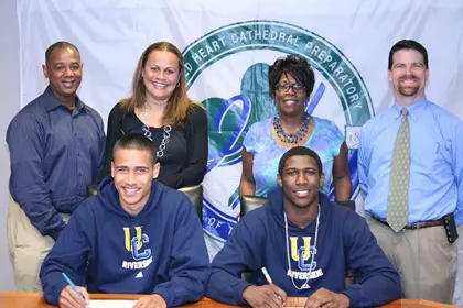 Josh Fox And Taylor Johns Signing NLIs
