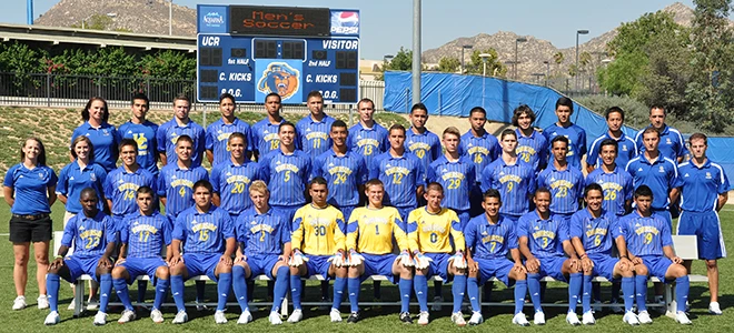 2012 Men's Soccer Team