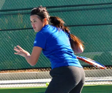 McKay And Bergeson Win In Singles As Women's Tennis Falls 4-2 To Cal Poly Image