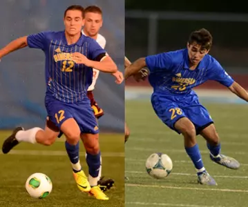 Eric Gonzalez and Aaron Long College Sports Madness All Conference