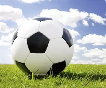 Soccer Ball In Field