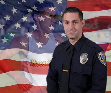 Andrew Tachias American Flag