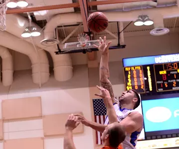 Men's Basketball Wins Double Overtime Thriller Over Cal State Northridge, 106-105 Image