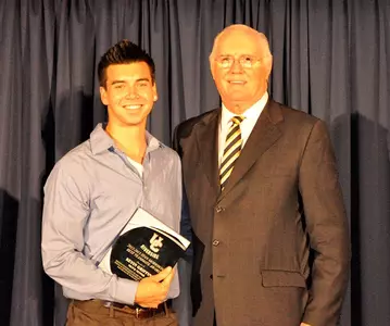 Kevin Griffin Honored With Stan Morrison Best Teammate Award Image