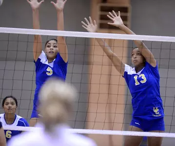 See-Saw Battle Favors Spartans In 25-20, 25-23, 25-23 Win Over Volleyball Image