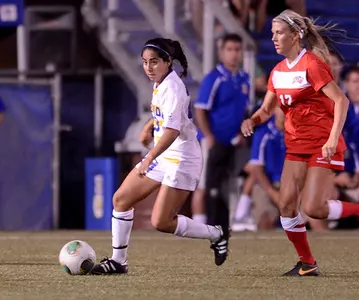 Women's Soccer Overcomes Second-Half PK To Tie San Diego State, 2-2 Image