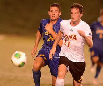 Tyler Miguel's Two Second-Half Scores Give Men's Soccer 2-1 Win Over Fullerton Image