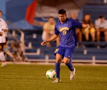 Men's Soccer Falls, 3-1, At UC Davis In First Round Of Big West Conference Tournament Image