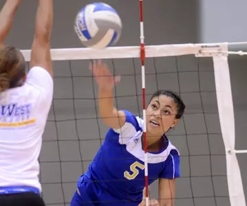 Titans Earn Three-Set Win Over Volleyball, 25-16, 25-11, 25-20 Image