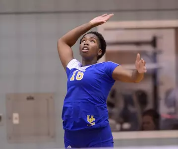 Volleyball Battles Long Beach State, But 49ers Hold On For Four-Set Victory Image