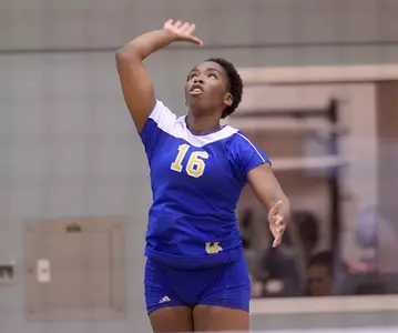 Volleyball Picks Up Second Set Win, But Falls In Four To UNLV Image