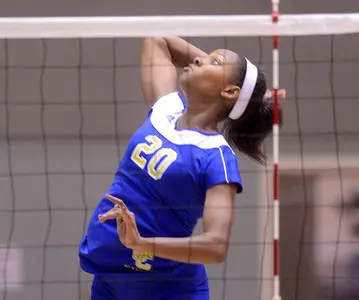 Holmes' 17 Kills Propel Volleyball To First Win Of Year, 3-1, Over Maryland-Eastern Shore Image