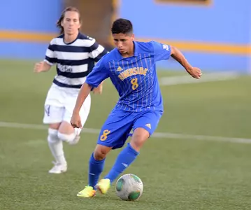Ivan Garcia's Score With 30 Seconds To Go Gives Men's Soccer 3-2 Win Over Bradley Image