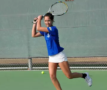 Women's Tennis Returns To Big West Conference Action At UCSB And Cal Poly This Weekend Image