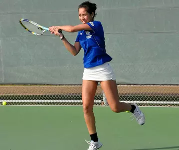 Almaguer Earns Singles Victory At #1 As Women's Tennis Falls 6-1 To New Mexico State Image