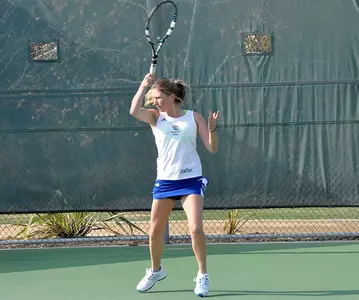 Women's Tennis Wins At #1 Doubles, But Hawai'i Earns 7-0 Big West Victory Image