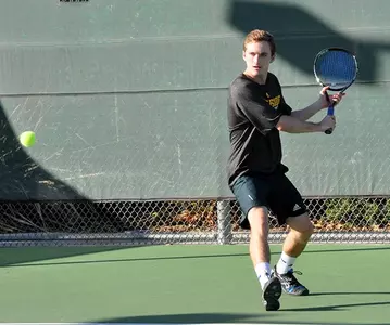 Men's Tennis Swept By Azusa Pacific, 9-0 Image