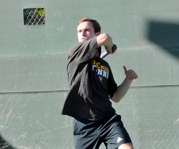 Bridge Wins At Number Two Singles As Men's Tennis Falls 6-1 To Hawai'i Image